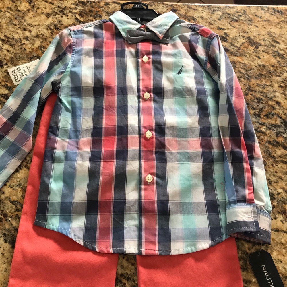 Brand New Toddler Boys Nautica Outfit